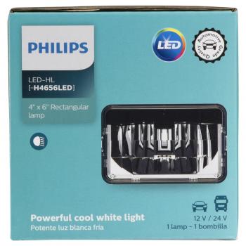 2009 Chevrolet C4500 Kodiak Headlight Bulb Low Beam Philips H4656LED image 2 of 4