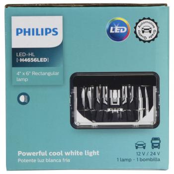 2009 Chevrolet C4500 Kodiak Headlight Bulb Low Beam Philips H4656LED image 3 of 4