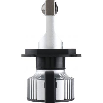 1999 Mitsubishi Montero Sport Headlight Bulb High Beam and Low Beam Philips H4UELED image 3 of 4