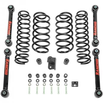 2006 Jeep TJ Suspension Lift Kit Front and Rear Rancho RS6503B image 1 of 1