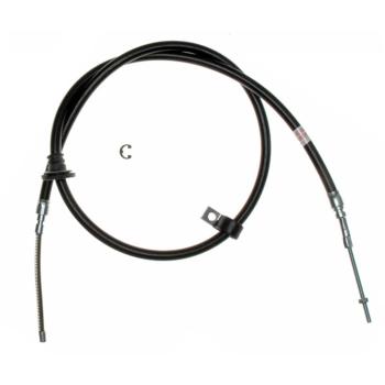 1989 Mitsubishi Precis Parking Brake Cable Rear Raybestos BC94075 image 1 of 2