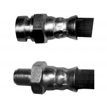 1990 Mitsubishi Eclipse Brake Hydraulic Hose Rear Outer Raybestos BH38979 image 2 of 2