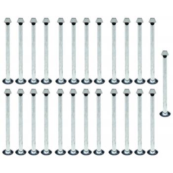 1994 Dodge B150 Drum Brake Shoe Spring Hold Down Pin Rear Raybestos H1108K image 1 of 1