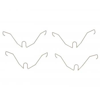 2003 Cadillac DeVille Disc Brake Pad Drag Reduction Clip Front Raybestos H6008 image 1 of 1