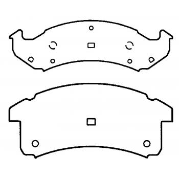 1994 Pontiac Firebird Disc Brake Pad Front Raybestos ST41R623T16 image 1 of 1