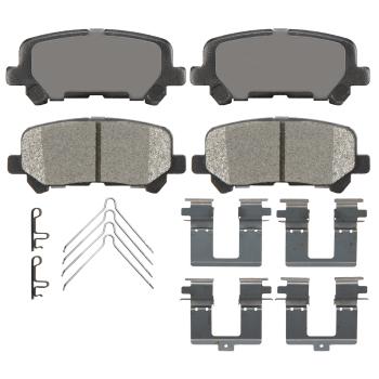 2012 Acura MDX Disc Brake Pad Rear Silencer Friction OR1585 image 1 of 1