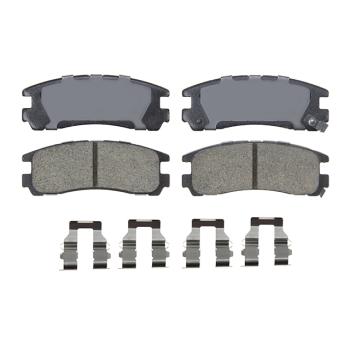 2001 Mitsubishi Eclipse Disc Brake Pad Rear Silencer Friction OR383 image 1 of 1