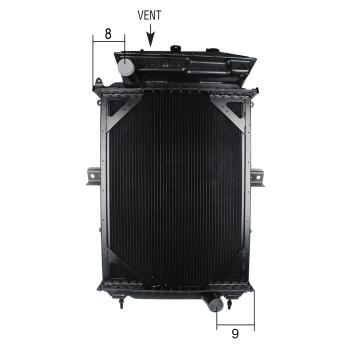 2004 Kenworth T600A Radiator Spectra Premium 21012501 image 2 of 2