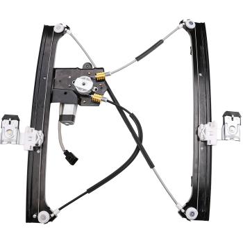 2002 Oldsmobile Bravada Power Window Motor and Regulator Assembly Front Left TrakMotive 210265 image 4 of 4