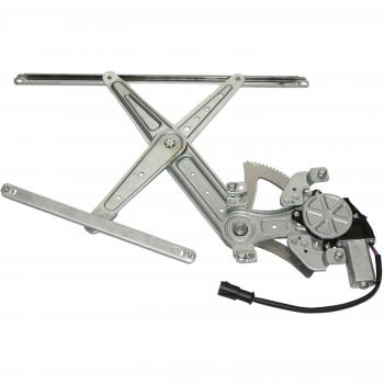 2003 Ford F-250 Super Duty Power Window Motor and Regulator Assembly Rear Left TrakMotive 210439 image 2 of 4