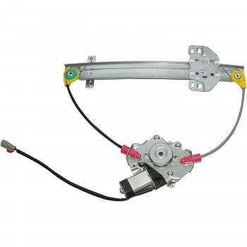 2002 Honda Civic Power Window Motor and Regulator Assembly Rear Left TrakMotive 210503 image 2 of 4