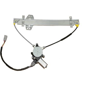 2008 Honda Element Power Window Motor and Regulator Assembly Front Left TrakMotive 210593 image 4 of 4