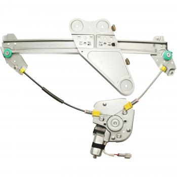 2001 Hyundai Tiburon Power Window Motor and Regulator Assembly Front Left TrakMotive 210757 image 2 of 4