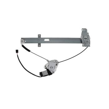 2002 Isuzu Rodeo Power Window Motor and Regulator Assembly Rear Left TrakMotive 210795 image 4 of 4