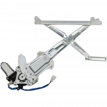 2001 Subaru Outback Power Window Motor and Regulator Assembly Rear Left TrakMotive 211327 image 1 of 4