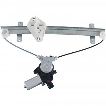 2004 Acura TL Power Window Motor and Regulator Assembly Rear Left TrakMotive 211915 image 2 of 4