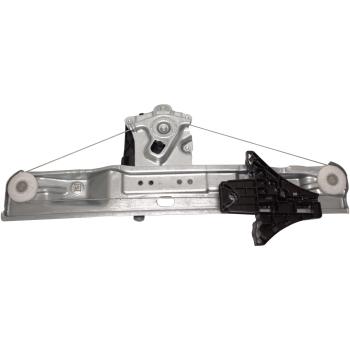 2013 Buick Regal Power Window Motor and Regulator Assembly Rear Right TrakMotive 212527 image 4 of 4