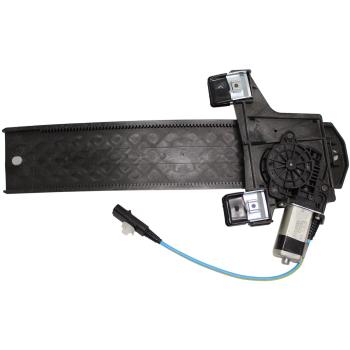 2009 Chrysler PT Cruiser Power Window Motor and Regulator Assembly Rear Left TrakMotive 212557 image 4 of 4