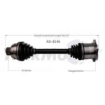 2010 Audi S4 CV Axle Shaft