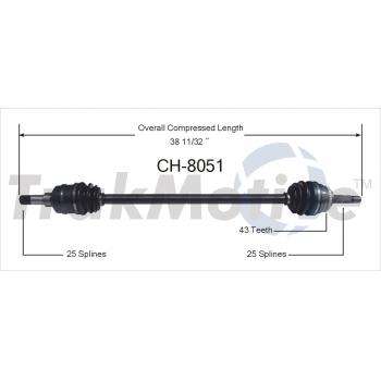 1997 Eagle Talon CV Axle Shaft