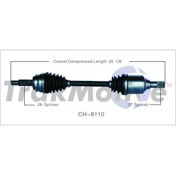 2014 Jeep Compass CV Axle Shaft