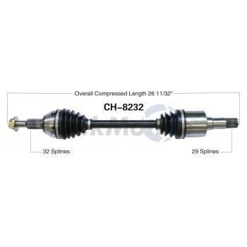 2016 Dodge Grand Caravan CV Axle Shaft