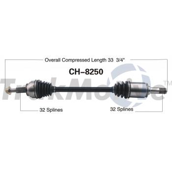 2019 Jeep Grand Cherokee CV Axle Shaft