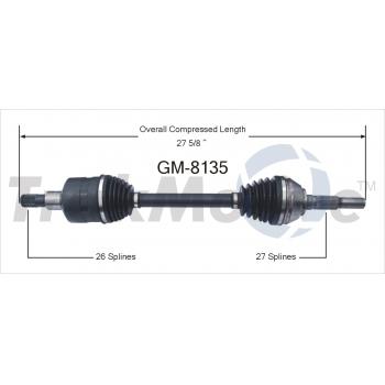 2003 GMC Envoy CV Axle Shaft