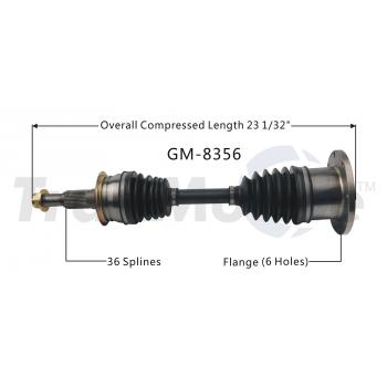 2015 Chevrolet Silverado 3500 CV Axle Shaft