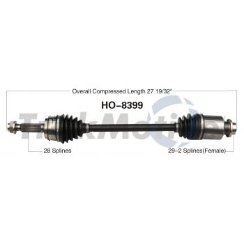 2008 Acura MDX CV Axle Shaft