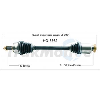 2018 Acura MDX CV Axle Shaft