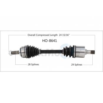 2019 Acura ILX CV Axle Shaft Front Left TrakMotive HO8641 image 1 of 3