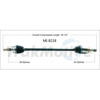 2017 Mitsubishi Lancer CV Axle Shaft