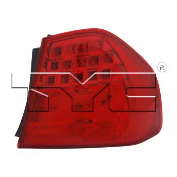 2011 BMW M3 Tail Light Assembly Right Outer TYC 1111677909 image 2 of 2