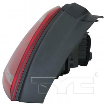 2014 Volkswagen Beetle Tail Light Assembly Left TYC 1112318009 image 3 of 4