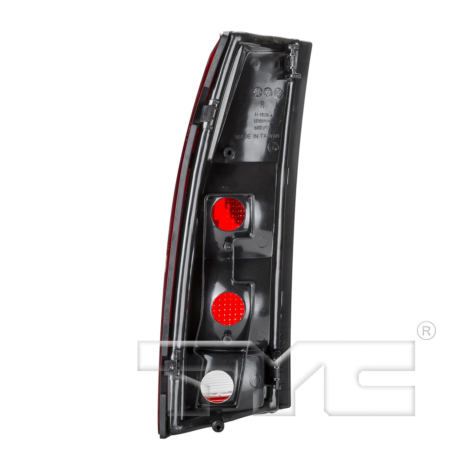 TYC 11191301A Tail Light Assembly product image 2 of 6
