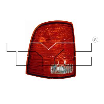 2003 Ford Explorer Tail Light Assembly Left TYC 11550801 image 2 of 2