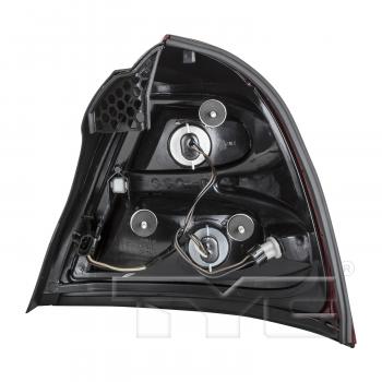 2007 Pontiac Grand Prix Tail Light Assembly Left TYC 11600400 image 2 of 4