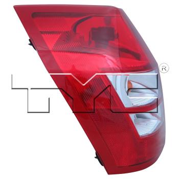 2007 Dodge Magnum Tail Light Assembly Left TYC 116116009 image 3 of 4