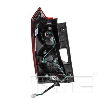 2009 Nissan Quest Tail Light Assembly Right TYC 11615100 image 2 of 4