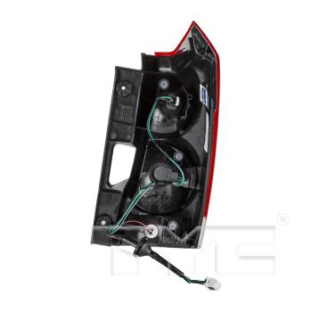 2009 Nissan Quest Tail Light Assembly Left TYC 11615200 image 2 of 4
