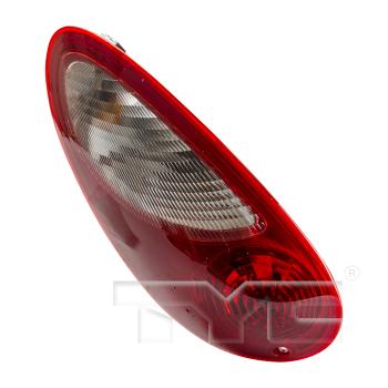 2009 Chrysler PT Cruiser Tail Light Assembly Left TYC 116176009 image 1 of 4
