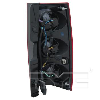 2009 GMC Yukon XL 2500 Tail Light Assembly Left TYC 11622600 image 2 of 4