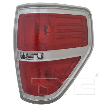 2009 Ford F-150 Tail Light Assembly Right TYC 116315011 image 1 of 4