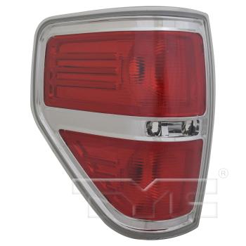 2009 Ford F-150 Tail Light Assembly Left TYC 116316019 image 1 of 4