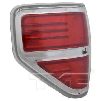2009 Ford F-150 Tail Light Assembly Left TYC 116316019 image 4 of 4