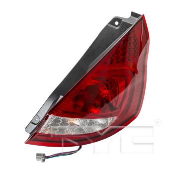 2011 Ford Fiesta Tail Light Assembly Right TYC 11638100 image 1 of 4