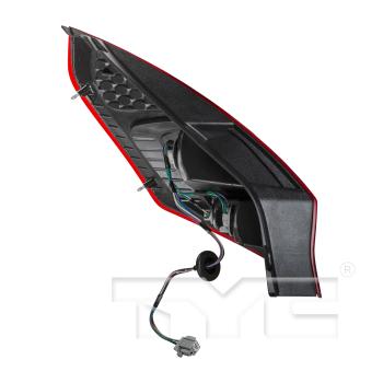 2011 Ford Fiesta Tail Light Assembly Right TYC 11638100 image 4 of 4