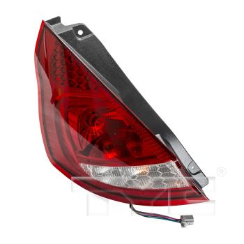 2011 Ford Fiesta Tail Light Assembly Left TYC 11638200 image 1 of 4