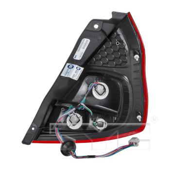 2011 Ford Fiesta Tail Light Assembly Left TYC 11638200 image 2 of 4